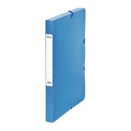 Achetez PERGAMY Boîte de classement à élastique en carte lustrée 7/10, 600g. Dos 25mm. Coloris..