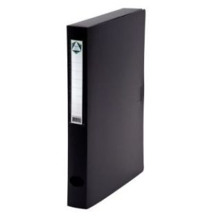 Achetez PERGAMY Boîte de classement dos de 4 cm, en polypropylène 7/10e. Coloris noir pas cher sur..