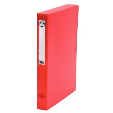 Achetez PERGAMY Boîte de classement dos de 4 cm, en polypropylène 7/10e. Coloris rouge pas cher su..