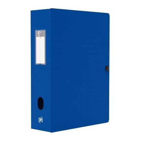 Achetez Boite de classement MEMPHIS en polypropylène, dos de 80 mm, coloris bleu 100200173 MEMPHIS ..