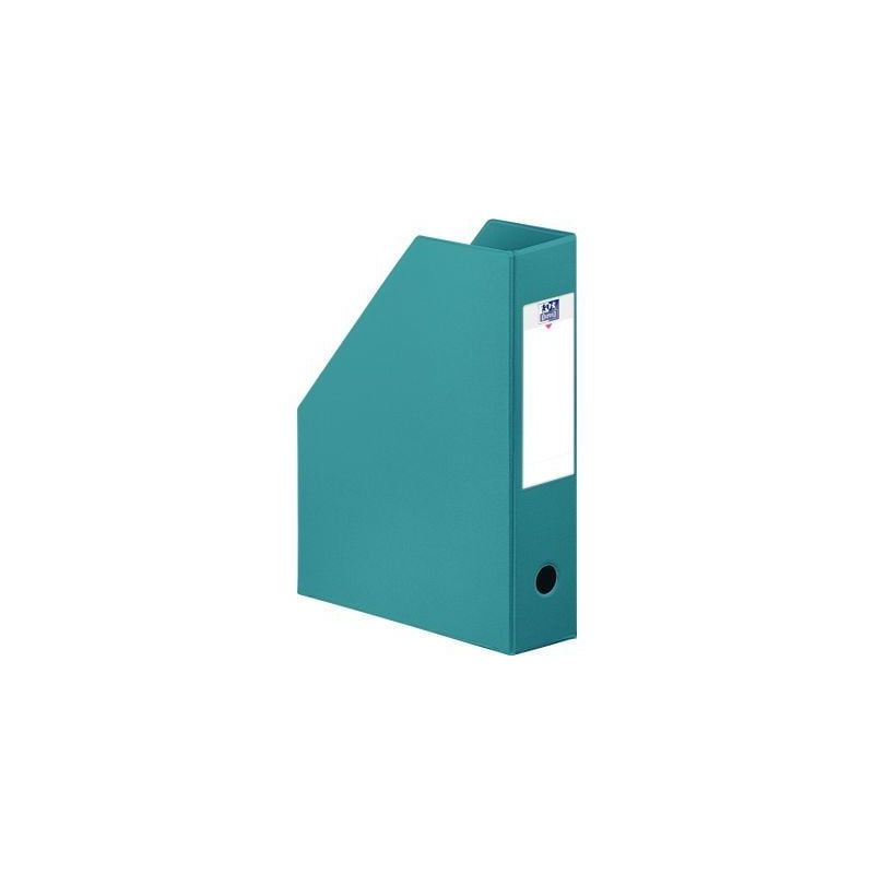 Achetez Boite de classement en PVC à  pan coupé dos 7 cm bleu turquoise 400080228 HAMELIN pas che..