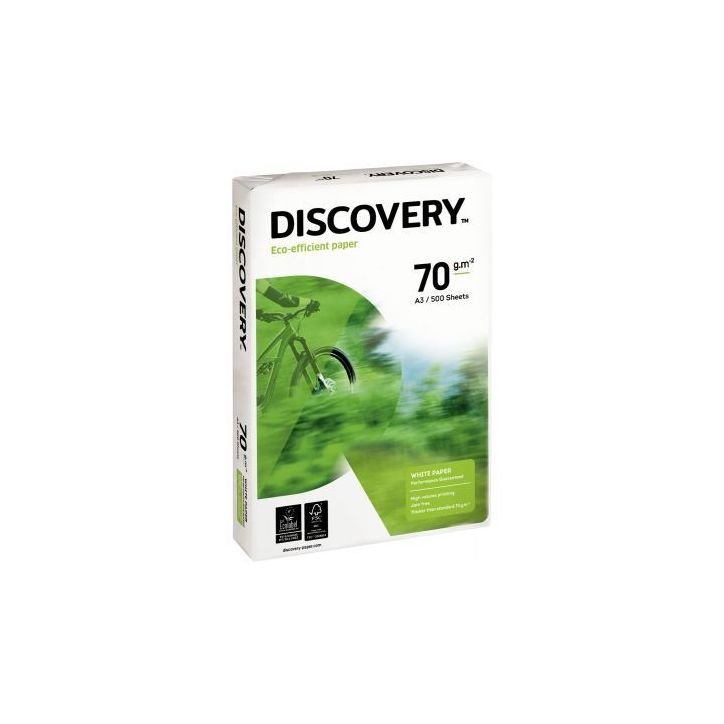 Ramette de 500 feuilles format A3 70g blanc DISCOVERY DISCOV A3 70G DISCOVERY