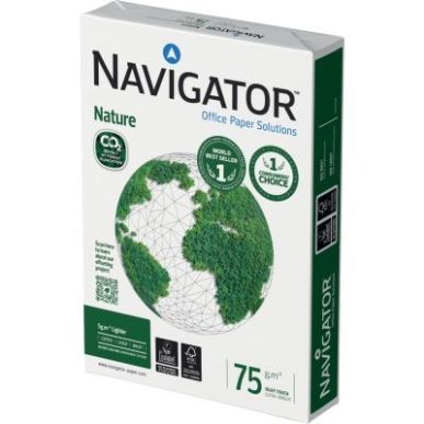 Achetez Ramette de 500 feuilles format A4 75g blanc NAVIGATOR NATURE 75G NAVIGATOR pas cher sur Ma R..