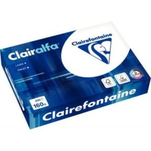 Achetez CLAIREFONTAINE Ramette de 250 feuilles papier Blanc CLAIRALFA 160 grammes format A4 2618 pas..