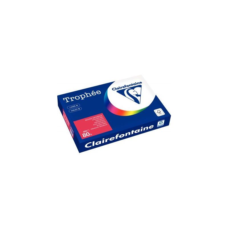 Achetez Carton de 3 ramettes de 500 feuilles format A3 80g rouge groseille 36824 X3 TROPHEE CLAIREFO.. Achetez Carton de 3 ramettes de 500 feuilles format A3 80g rouge groseille 36824 X3 TROPHEE CLAIREFO..