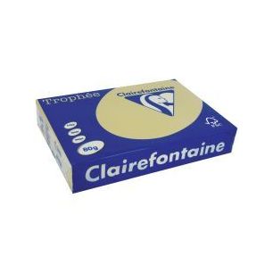 Achetez Carton de 5 ramettes de 500 feuilles format A4 80g caramel 1879PCX5 TROPHEE CLAIREFONTAINE p..