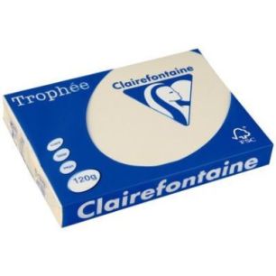 Achetez Paquet de 250 feuilles de papier 120g de format A4 ivoire TROPHEE CLAIREFONTAINE 1242C TROPH..