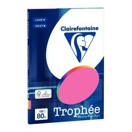 Achetez Etui de 100 feuilles format A4 80g assortis fluos 4120C TROPHEE CLAIREFONTAINE pas cher sur ..