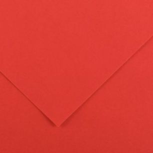 Achetez Paquet de 10 feuilles Colorline 50x65 cm 150 g rouge C200041391 CANSON pas cher sur Ma Rentr..