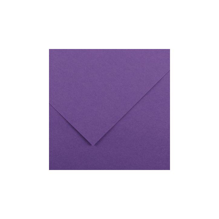 Paquet de 10 feuilles Colorline 50x65 cm 150 g violet C200041394 CANSON
