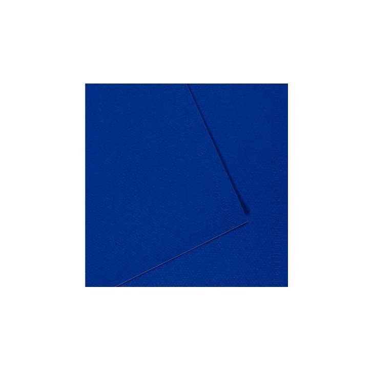 Paquet de 10 feuilles mi-teinte format 50x65 coloris outremer C31032S115 CANSON