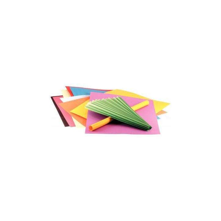 Paquet de 24 feuilles papier Vivaldi 50x65 cm 240 g couleurs assorties C200006389 CANSON