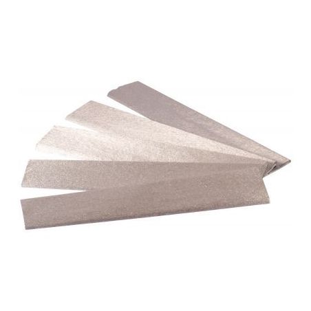 Achetez Paquet de 5 feuilles de crépon métallisé 250x50 cm argent 111176MAJUSC pas cher sur Ma Re..