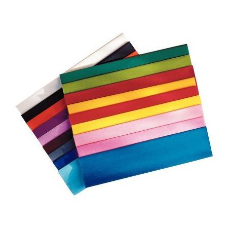 Achetez Paquet de 10 feuilles crépon ordinaire 200x50 cm  cyclamen 2122 pas cher sur Ma Rentrée Sc..