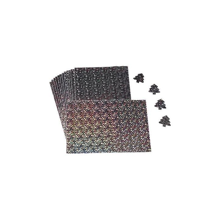 Pochette de 15 feuilles A4 holographiques POC15FHOL ADHETO_01/27130