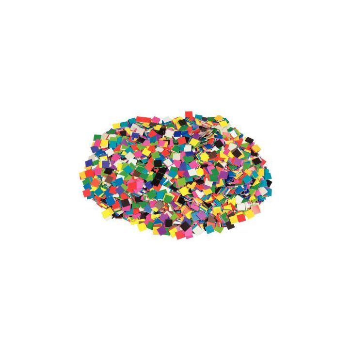 Sachet de 10 000 mosaïques papier 1 cm 1152506