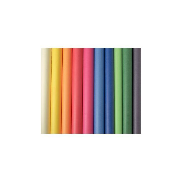 Boîte de 10 rouleaux de papier kraft format 3 x 0,70 m couleurs assorties 95779MAJUSC