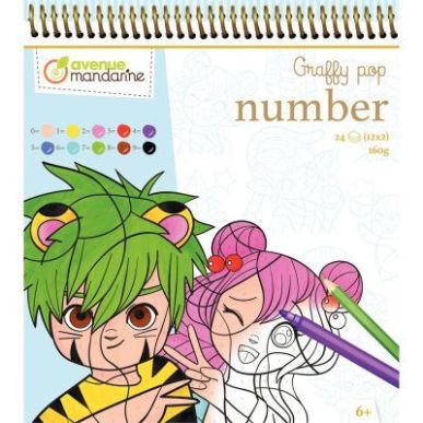 Achetez Carnet de mangas a colorier GY108C AVENUE MAN CLAIREFONTAINE pas cher sur Ma Rentrée Scolai..