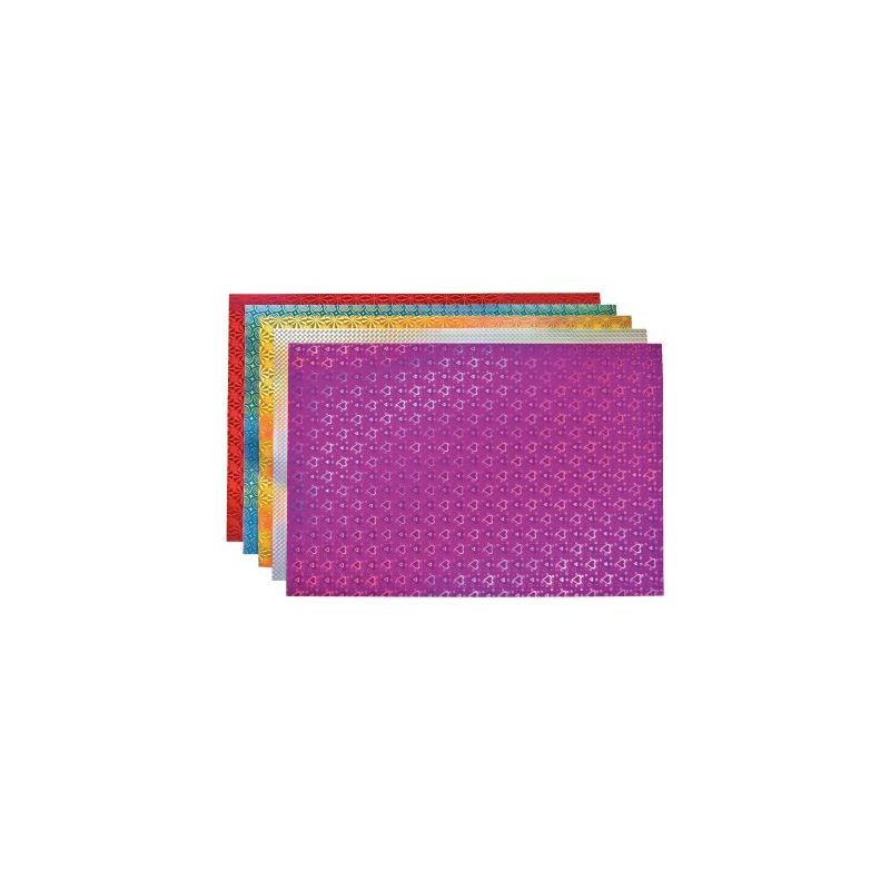 Achetez Pochette de 10 feuilles carton holographique assorties, 35 x 50 cm 354696C pas cher sur Ma R..