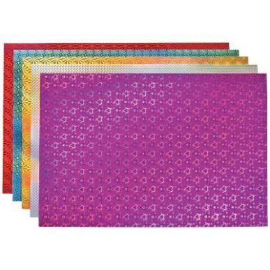 Achetez Pochette de 10 feuilles carton holographique assorties, 35 x 50 cm 354696C pas cher sur Ma R..