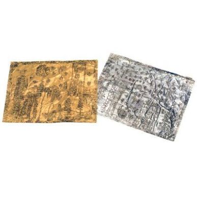 Achetez Pochette de 12 feuilles de métal à repousser en aluminium format 21 x 30 cm POC12FMETREPOR..