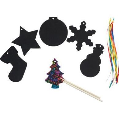 Achetez Sachet de 60 formes Noël à gratter 2299 pas cher sur Ma Rentrée Scolaire