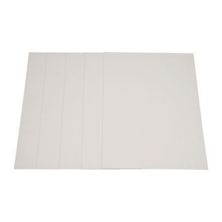 Achetez Paquet de 5 feuilles de carton épais, 2 côtés gris, format 60 x 80 cm, 1230 g épaisseur ..