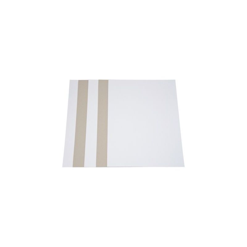 Achetez Paquet de 5 feuilles de carton 1 côté blanc, 1 côté gris format 50 x 65 cm, 640 gr C1B1G..