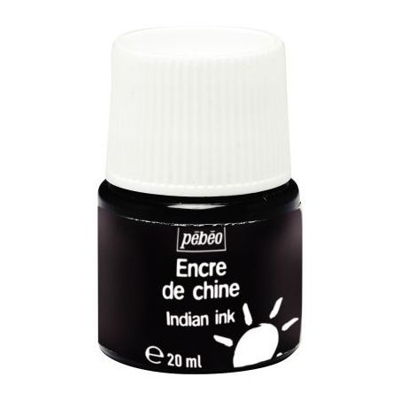 Achetez Flacon 20ml dencre de Chine noire 603710 PEBEO pas cher sur Ma Rentrée Scolaire