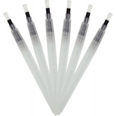 Achetez Lot de 6 brosses plates à réservoir, pointes moyennes GI00109 pas cher sur Ma Rentrée Sco..