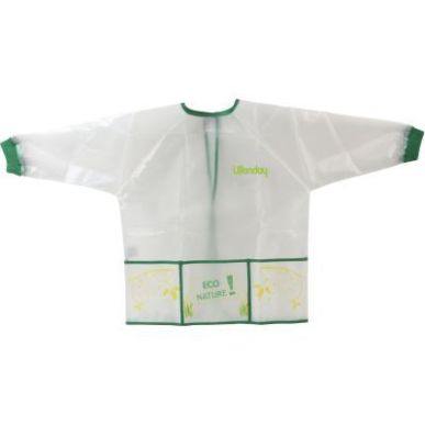 Achetez Tablier écologique enfant modèle 3 - 5 ans  coloris blanc et vert APN500862 WONDAY pas che..