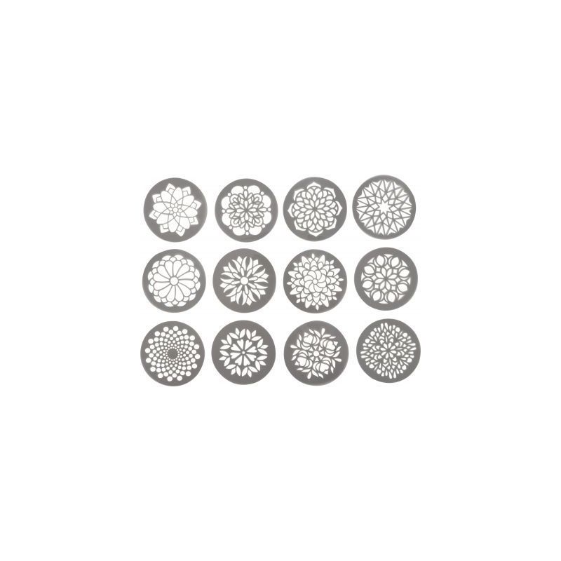 Achetez Lot de 12 pochoirs ronds Mandala 15093017 pas cher sur Ma Rentrée Scolaire Achetez Lot de 12 pochoirs ronds Mandala 15093017 pas cher sur Ma Rentrée Scolaire