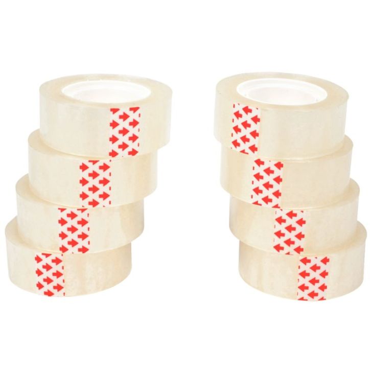 Lot de 8 rouleaux d'adhésif transparent 19x33 FAD100311/LOT8 WONDAY