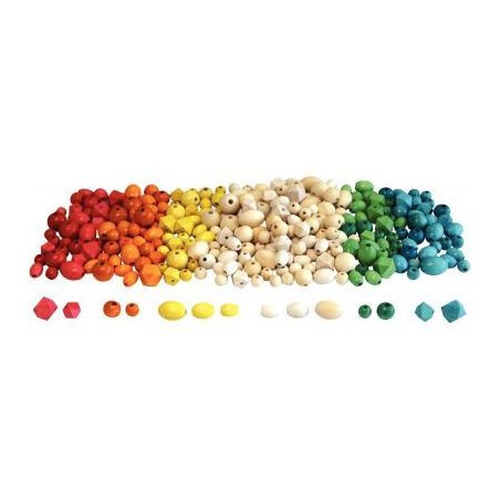 Achetez Sac de 300 perles en bois scandinaves L323000 pas cher sur Ma Rentrée Scolaire