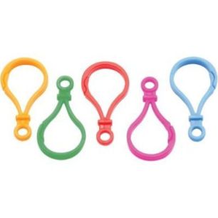 Lot de 60 mousquetons sans vis assortis 2304