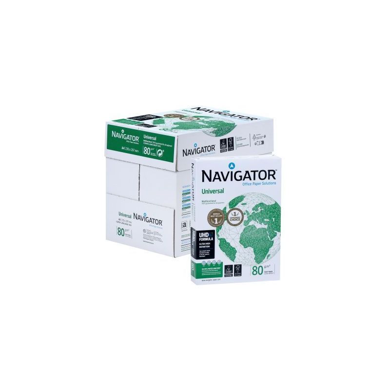 Achetez Carton 5 ramettes de 500f format A4 80g blanc NAVIGATOR 50548X5 NAVIGATOR pas cher sur Ma Re..