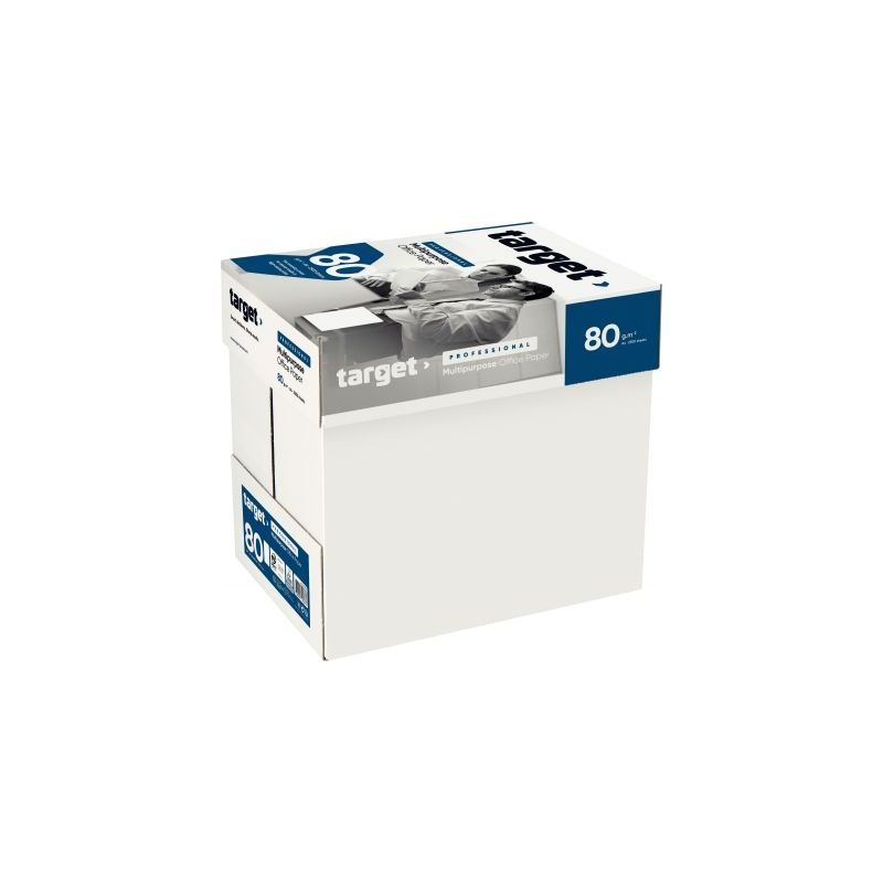Achetez Carton de 5 ramettes de 500 feuilles format A4 80g blanc TARGET 22827X5 TARGET pas cher sur ..