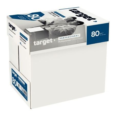 Achetez Carton de 5 ramettes de 500 feuilles format A4 80g blanc TARGET 22827X5 TARGET pas cher sur ..