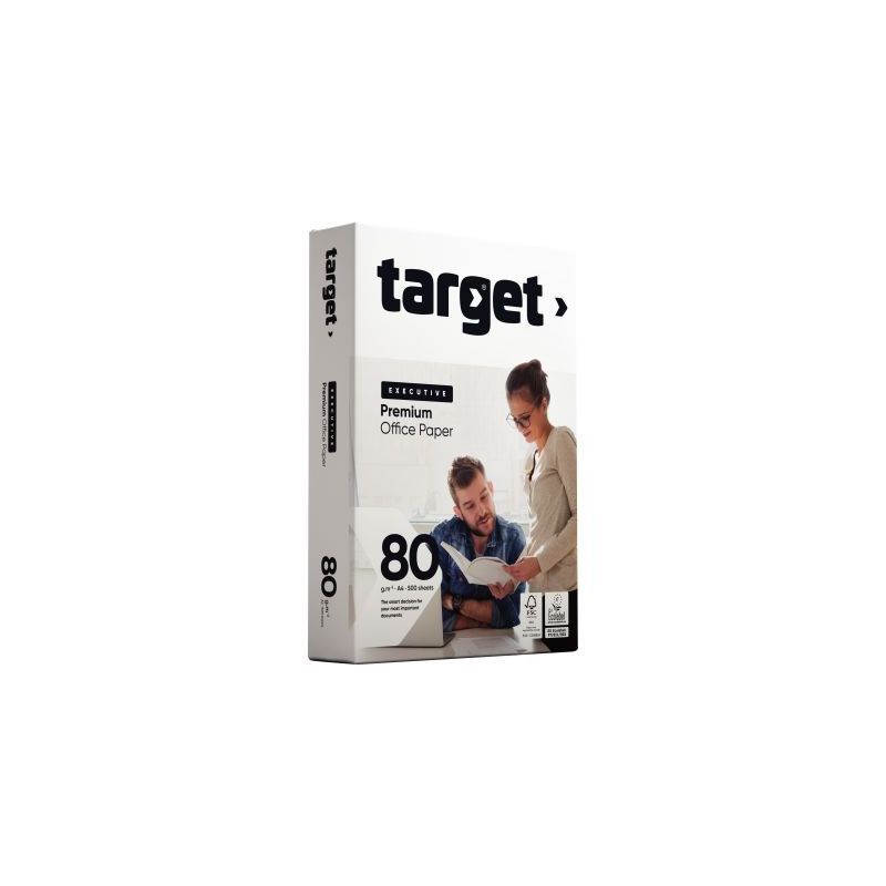 Achetez Ramette de 500 feuilles de papier blanc 80g de format A4 TARGET EXECUTIVE TARGET EXECUTIVE A..
