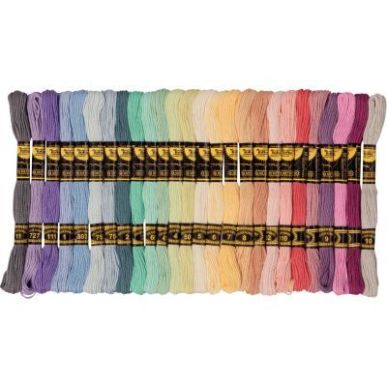 Achetez Sachet de 52 écheveaux pour bracelets brésilien pastel 23993 pas cher sur Ma Rentrée Scol..