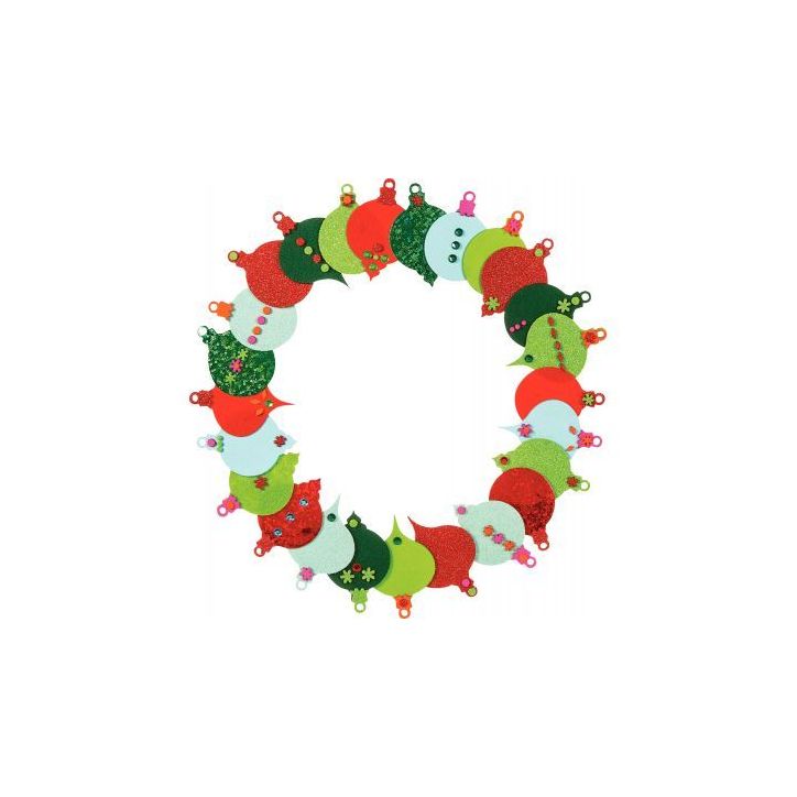 Pack 321 pièces deco de noel mousse feutrine 3940