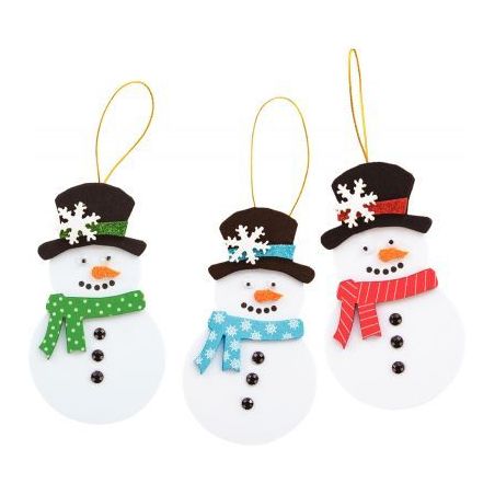 Achetez Sac de 24 bonhommes de neige mousse et accessoires 3845 pas cher sur Ma Rentrée Scolaire