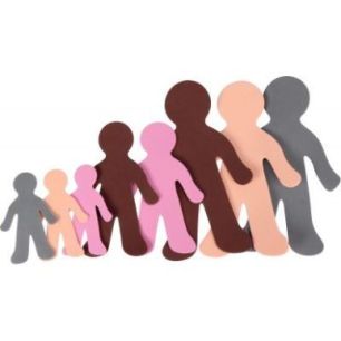 Achetez Kit de 237 pièces personnages et vêtements en mousse L824237 pas cher sur Ma Rentrée Scol..