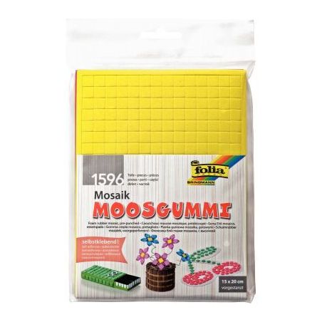 Achetez Sac de 6 feuilles mosaïque mousse 15 x 20 cm adhésives 2364 pas cher sur Ma Rentrée Scola..