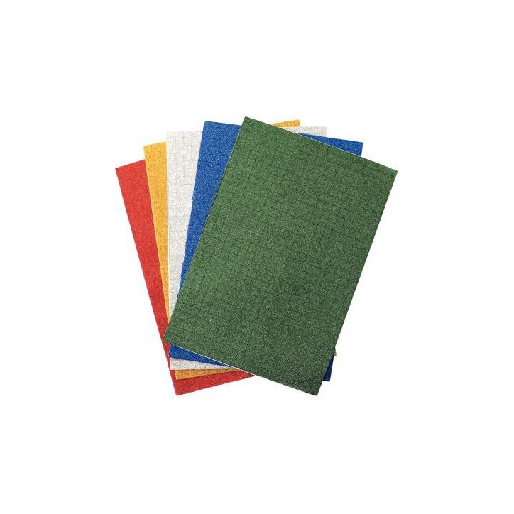 Sachet de 5 feuilles de mosaïque en mousse format 20 x 30 cm 189340 GRAINE CRE