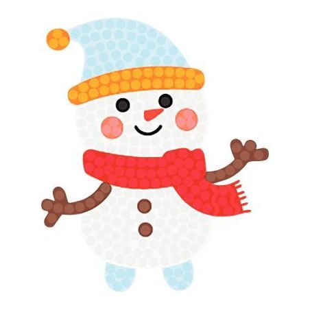 Achetez Kit de 10 stickers noel à diamanter L634934 pas cher sur Ma Rentrée Scolaire