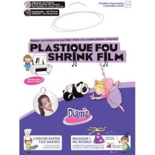 Achetez Pochette 5 feuilles plastique fou imprimable A4 DI42253 pas cher sur Ma Rentrée Scolaire