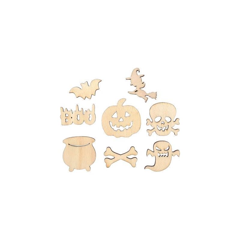 Achetez Lot de 24 embellissements thème halloween en bois 2850 pas cher sur Ma Rentrée Scolaire Achetez Lot de 24 embellissements thème halloween en bois 2850 pas cher sur Ma Rentrée Scolaire
