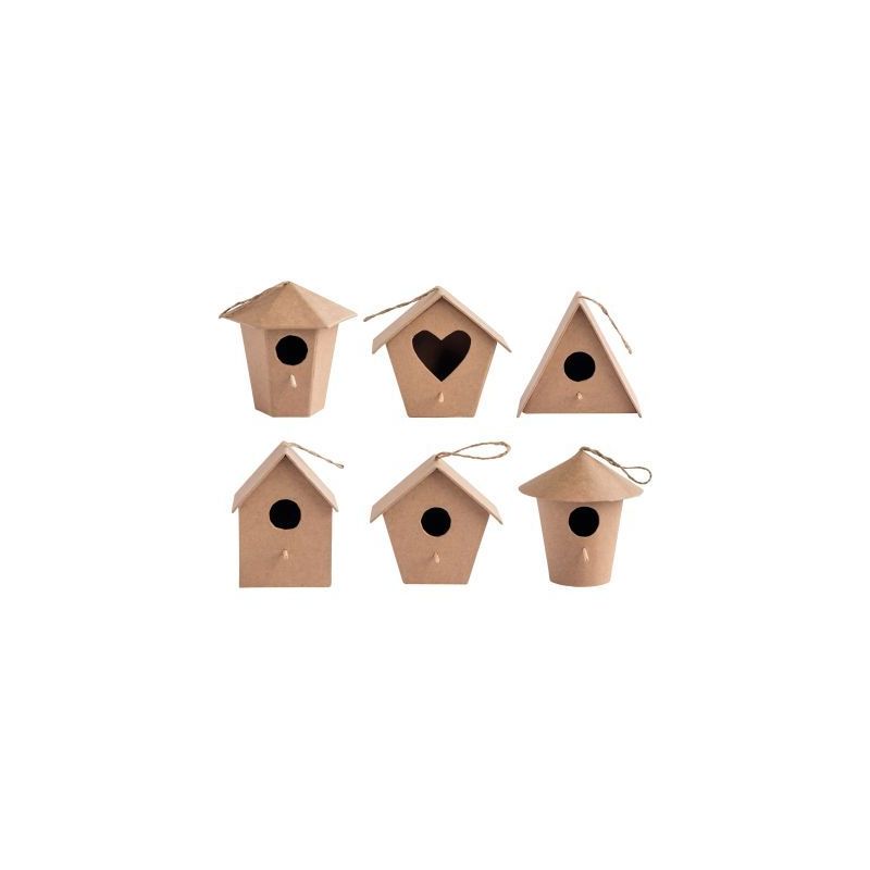 Achetez Lot de 6 nichoirs à oiseaux 262091 pas cher sur Ma Rentrée Scolaire Achetez Lot de 6 nichoirs à oiseaux 262091 pas cher sur Ma Rentrée Scolaire