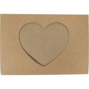 Achetez Lot de 10 etui photo coeur en carton avec chevalet L723002 pas cher sur Ma Rentrée Scolaire